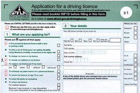 Documents required to apply for your provisional licence