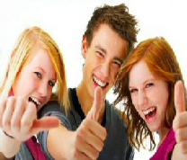 Happy, smiling people - just like you will be when you pass your driving test with Freeway School of Motoring in Sheffield