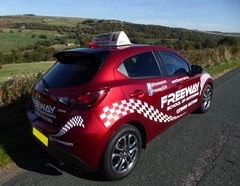 Refresher driving lessons in Sheffield in a DS3 with Freeway School of Motoring