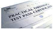 Practical driving test pass certificate Practical driving test pass certificate
